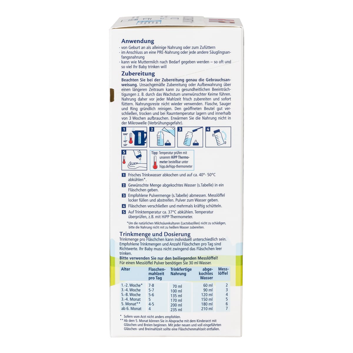 HiPP organic formula stage 1 | Organic Formula Hub