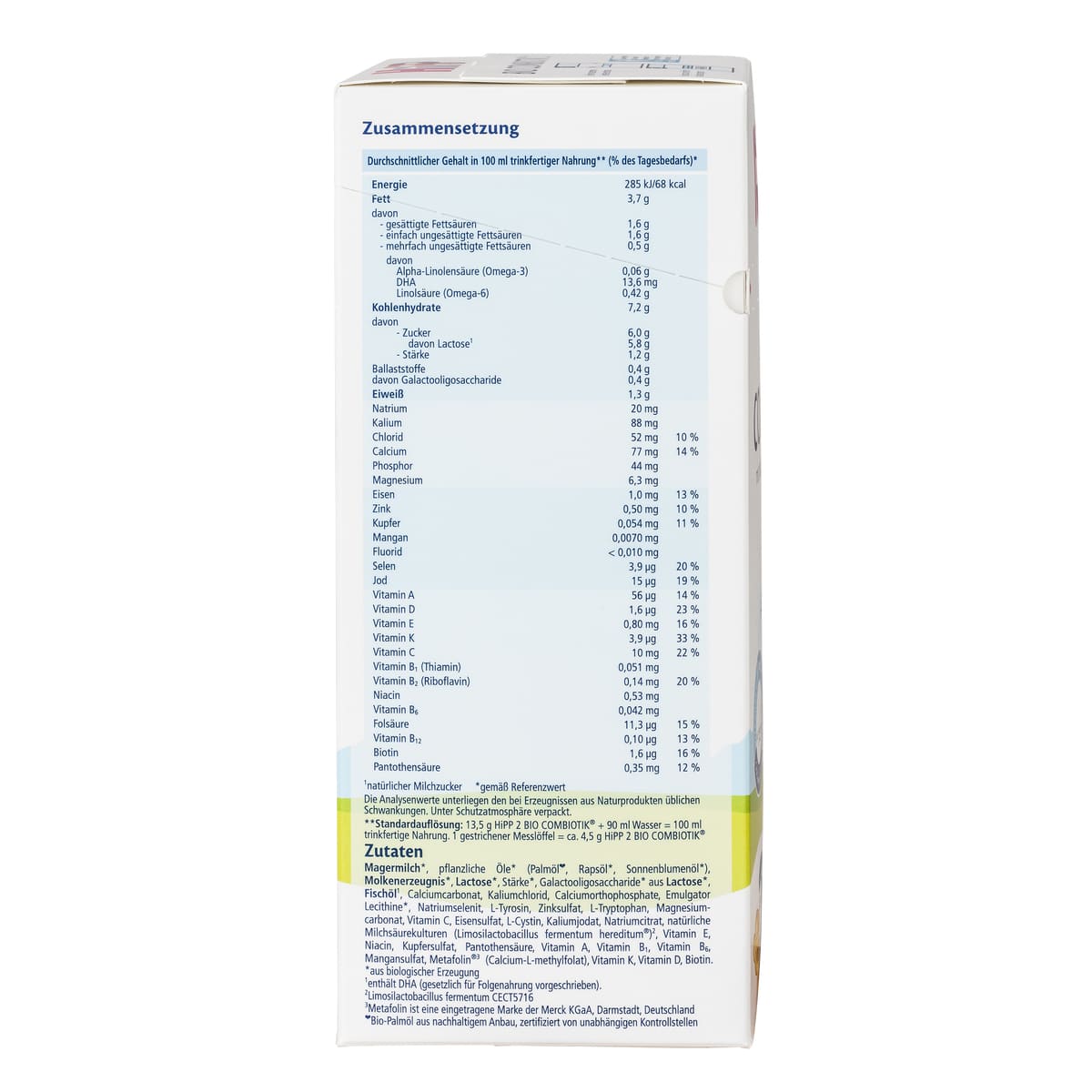 HiPP Stage 2 Organic Bio Combiotik Baby Formula | Organic Formula Hub