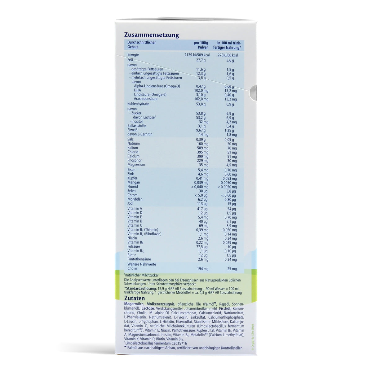 HiPP Anti Reflux Formula | Organic Formula Hub