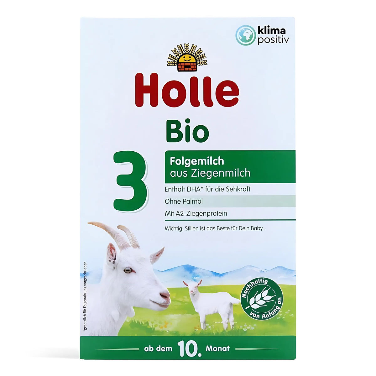 ミルク holle bio 3 holle-bio-goat-stage-3-organic