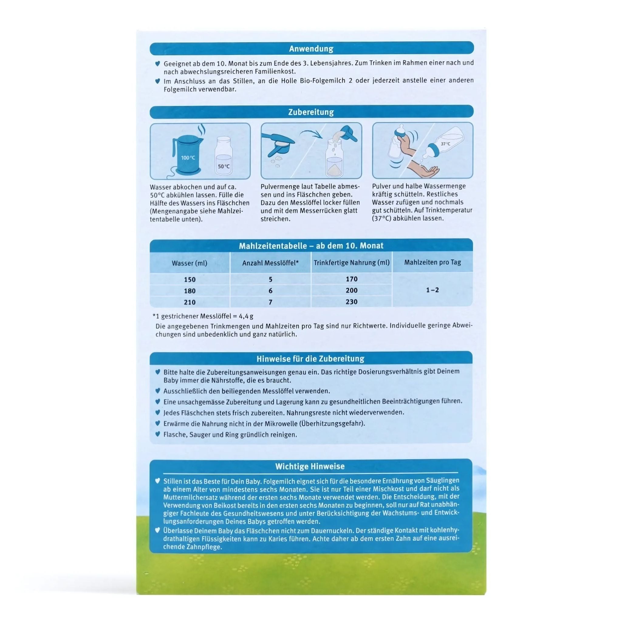 Holle Bio Stage 3 cow milk Baby Formula | Organic Formula Hub