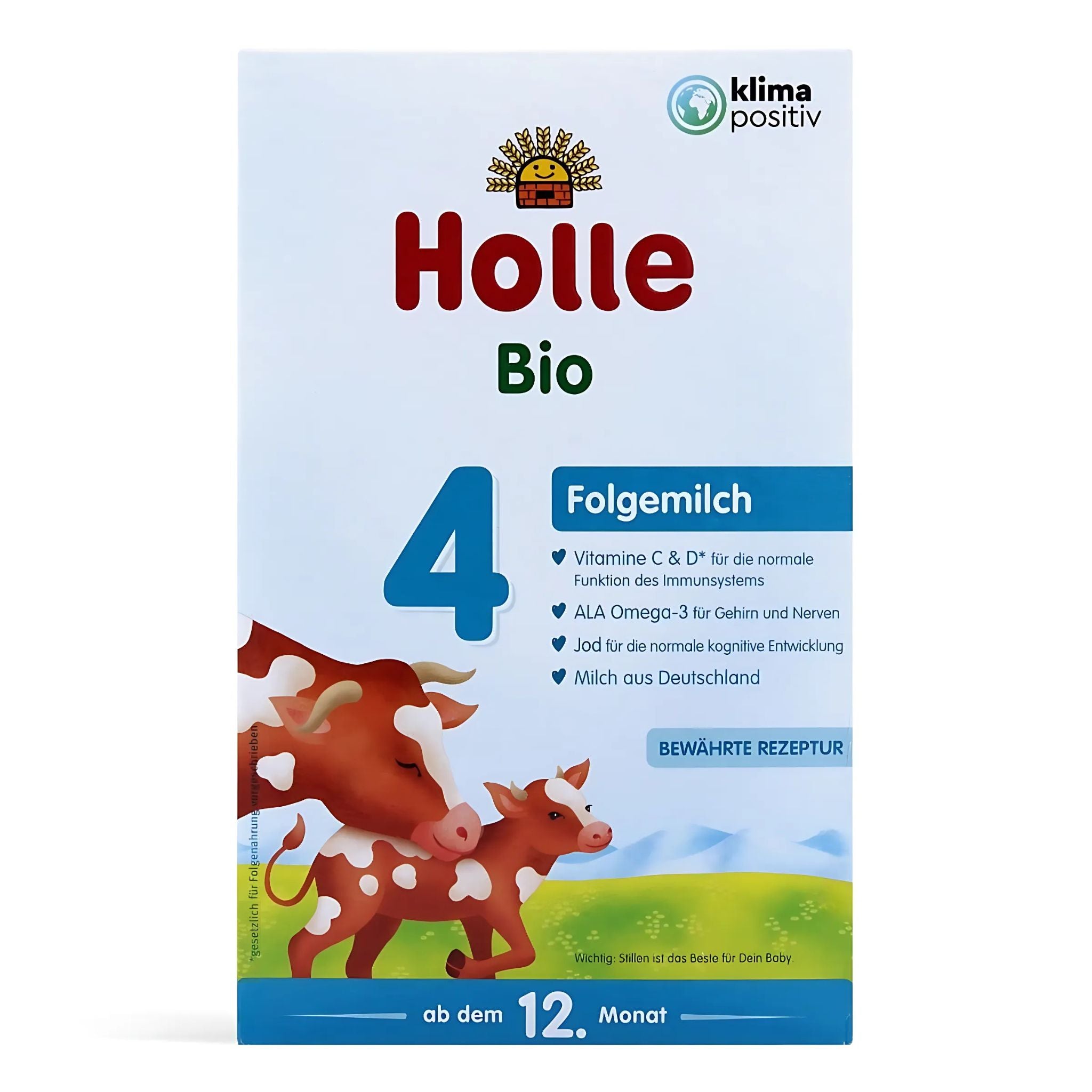 Holle Bio Stage 4 Cow Milk Toddler Formula | Organic Formula Hub