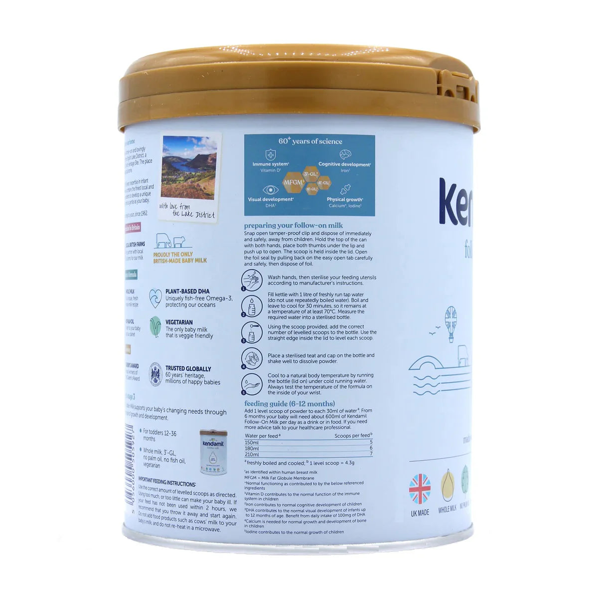 Kendamil Premium Classic EU Follow-on stage 2 Infant Milk | Organic Formula Hub