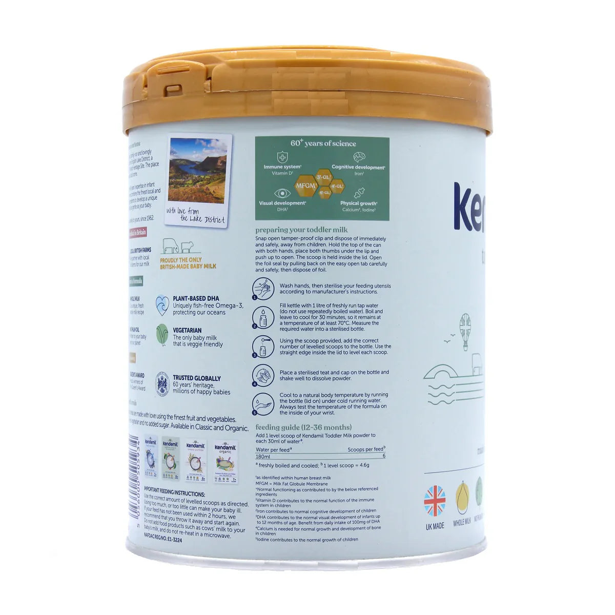 Kendamil Premium Classic EU toddler Milk stage 4 | Organic Formula Hub