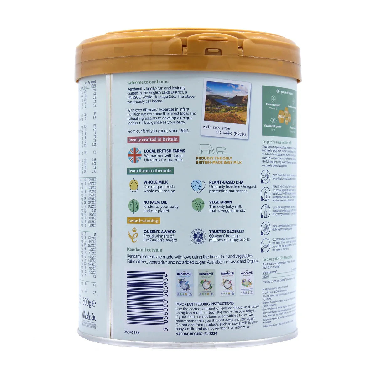 Kendamil Premium Classic EU toddler Milk stage 4 | Organic Formula Hub