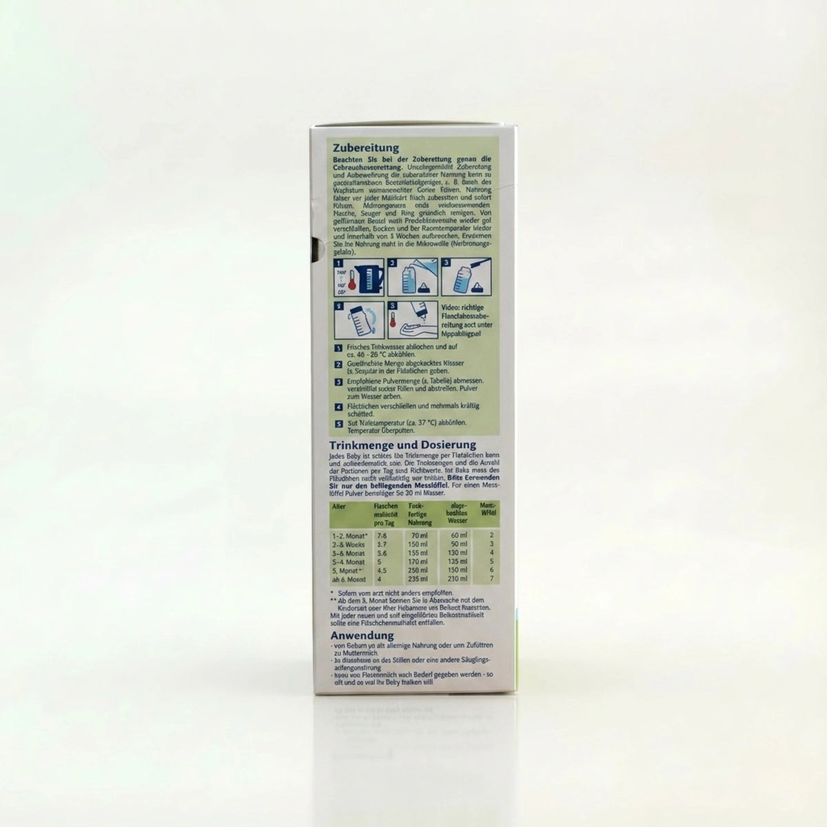 HiPP-PRE-PUR-Organic-Infant-Formula-Side-Packaging | Organic Formula Hub