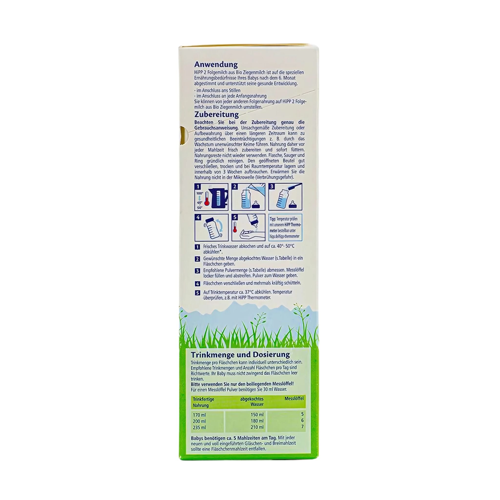 HiPP Bio Goat Formula Stage 2 | Organic Formula Hub