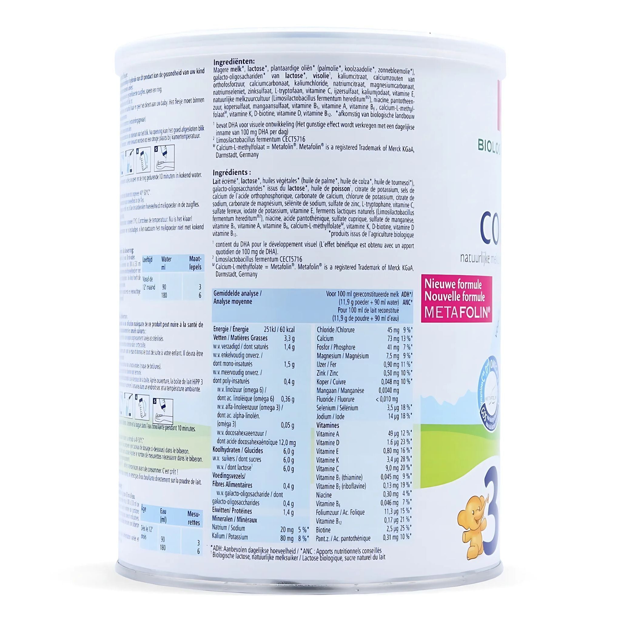 HiPP Stage 3 Dutch Baby Formula | Organic Formula Hub