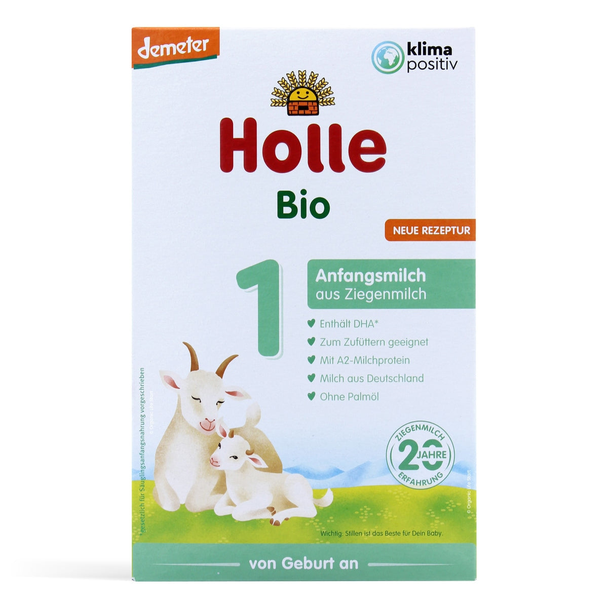 Holle Bio Goat Stage 1 - Organic European Baby Formula