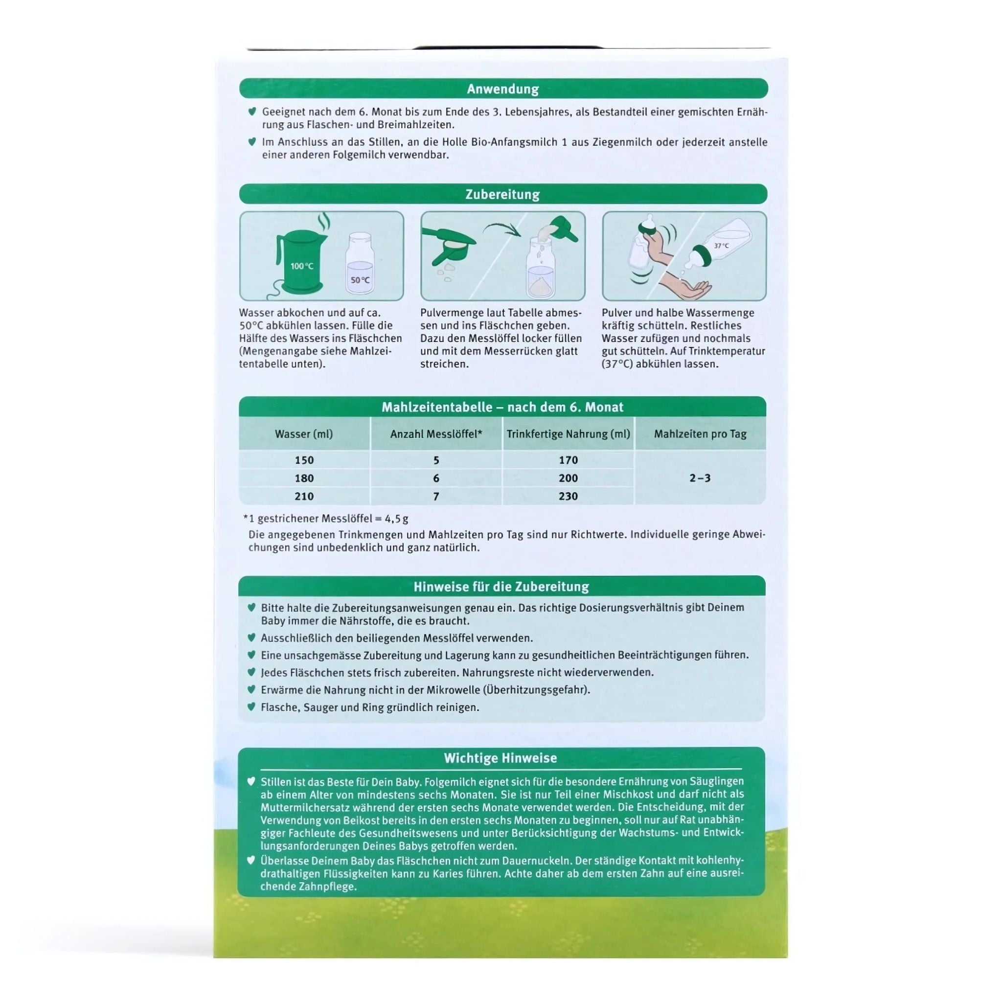 Holle Organic Goat Milk Formula Stage 2 | Organic Formula Hub