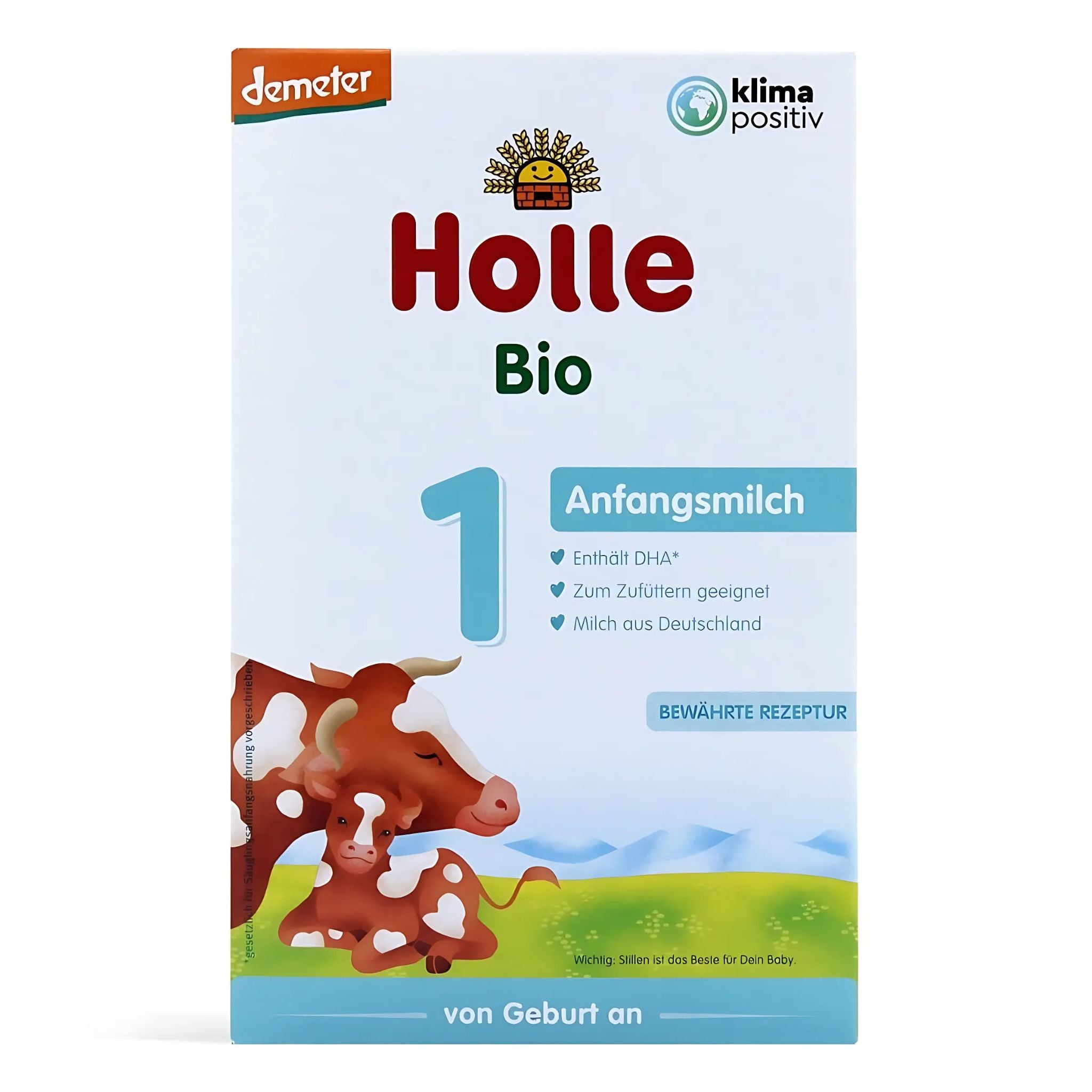 Holle Organic Stage 1 Cow Milk Baby Formula | Organic Formula Hub