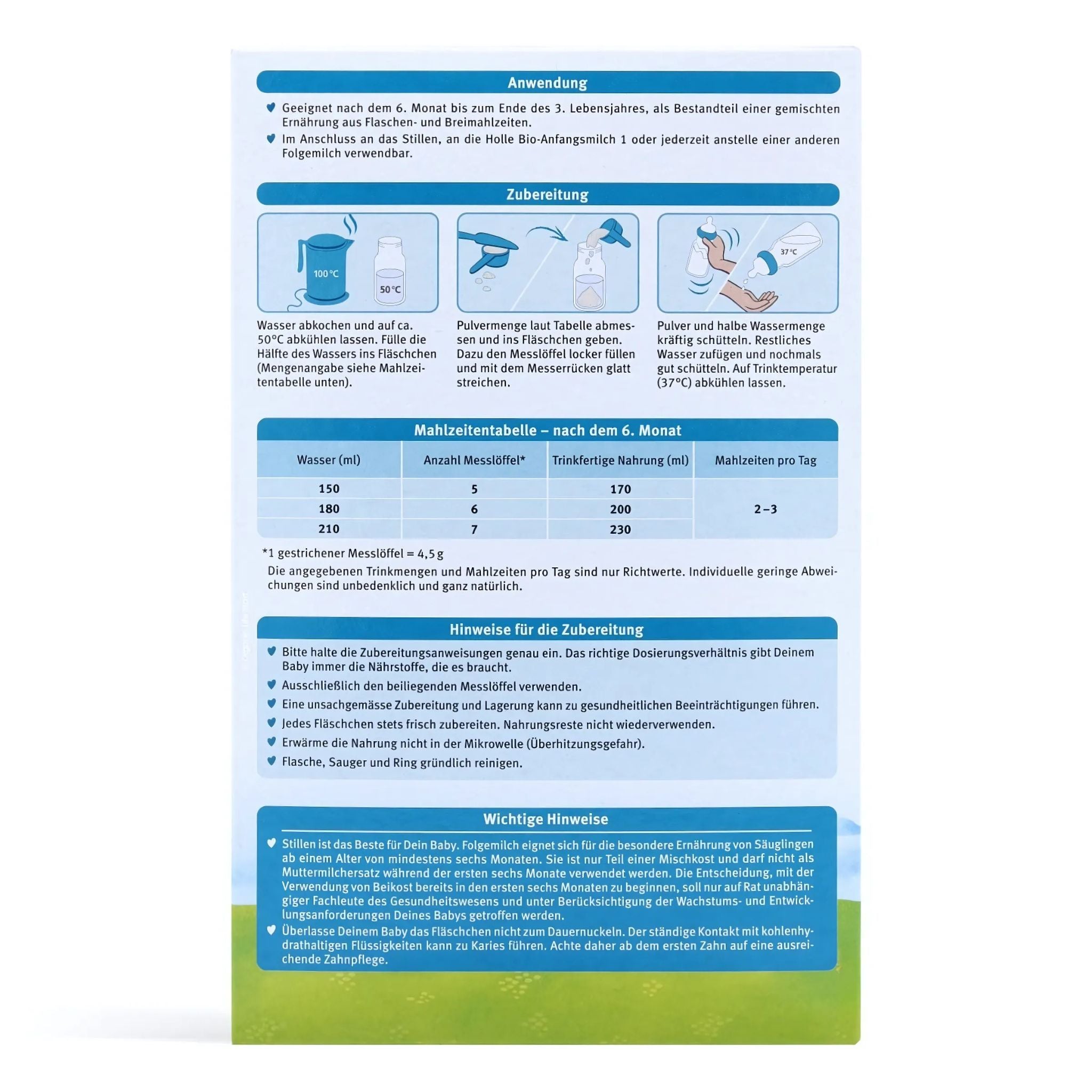 Holle Bio Stage 2 Cow Milk Baby Formula | Organic Formula Hub