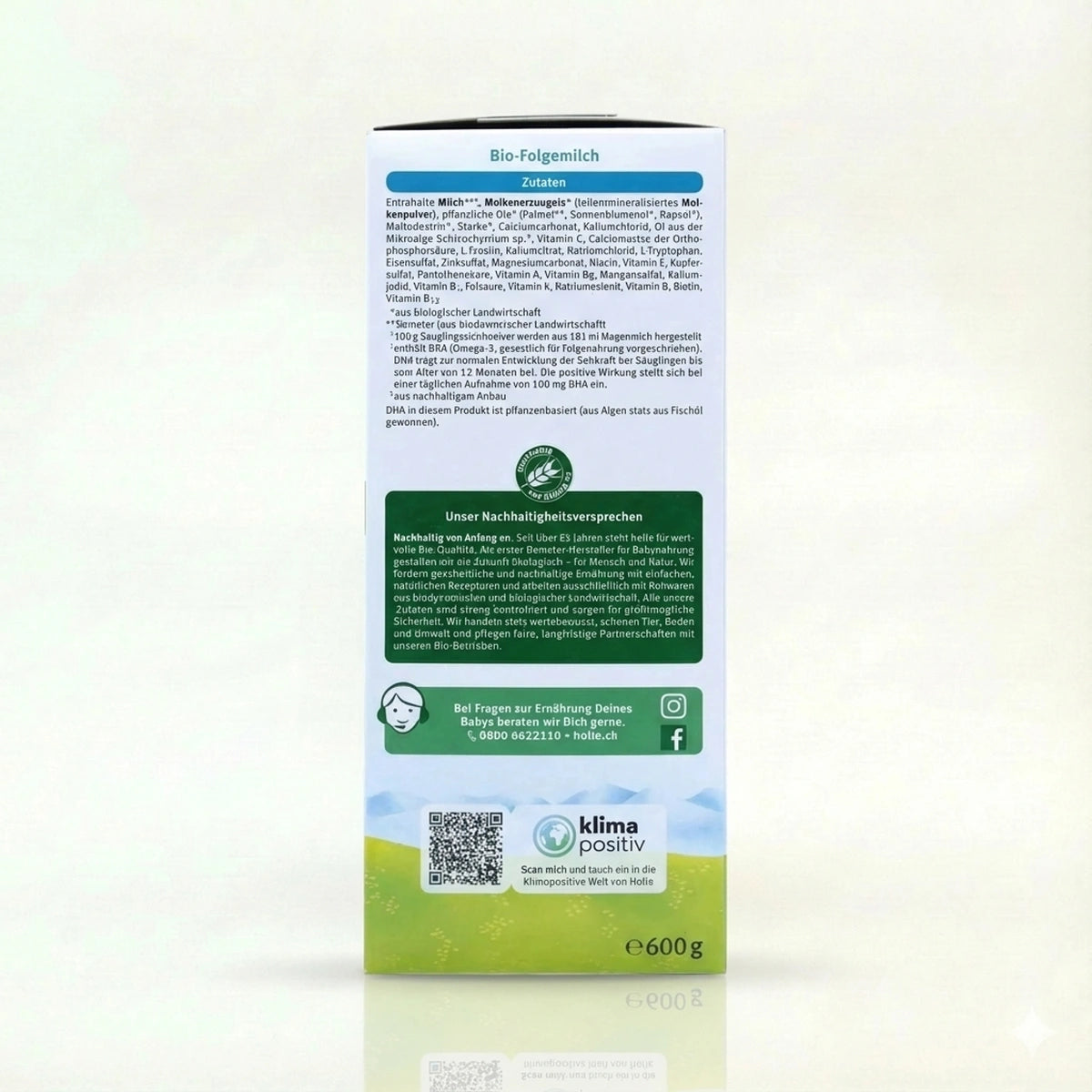 Holle Bio Stage 3 Baby Formula preparation instructions  | Organic Formula Hub