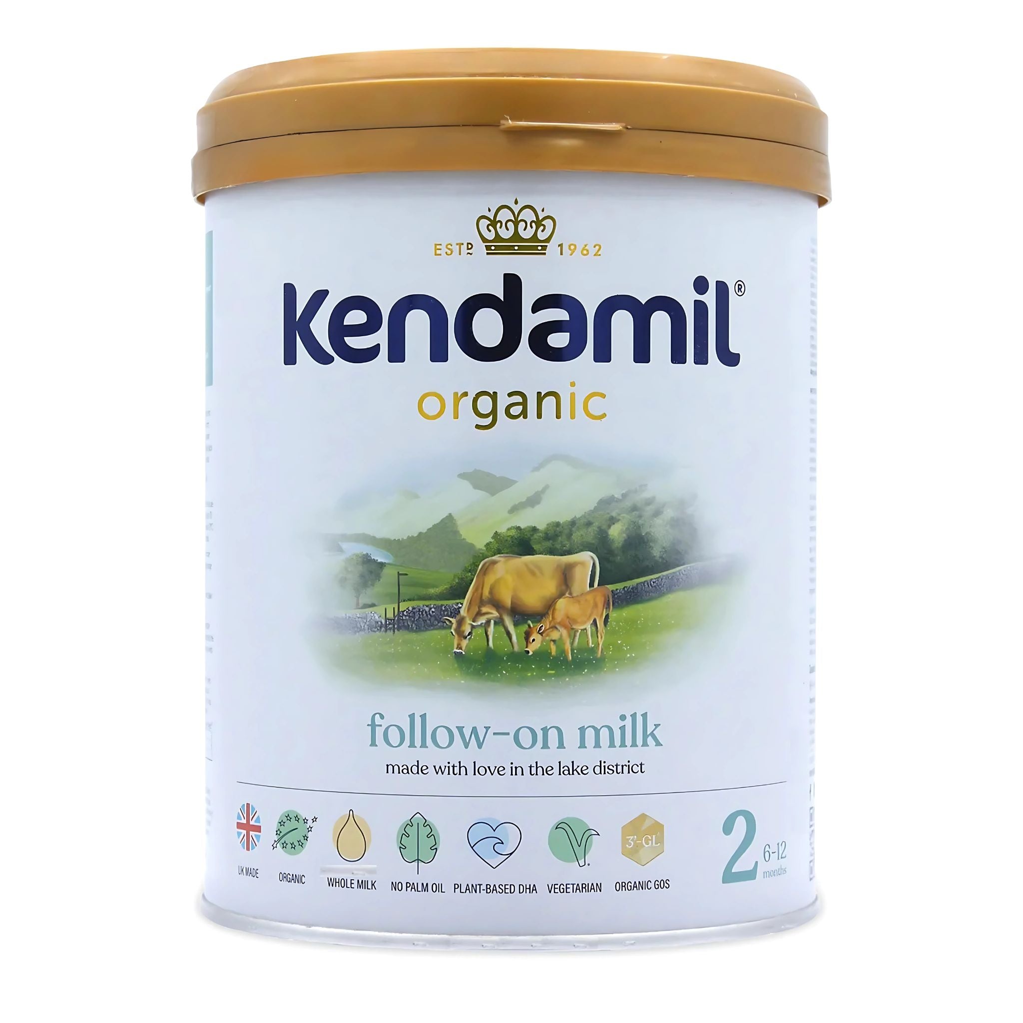 Kendamil Organic EU Follow-on stage 2 Infant Milk | Organic Formula Hub